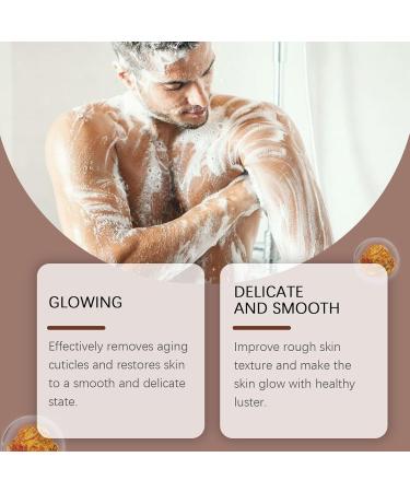 Body Mens Exfoliating Body Scrub Ultimate Skin Cleansing Wash in Jar with Top Lid for All Skin Types You Blast Coffee One Size One Size Coffee - Buy Online on GoSupps.com