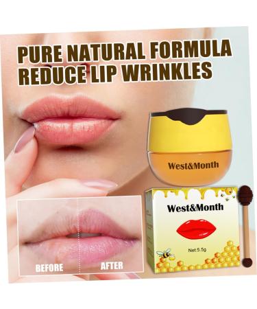 Healeved Moisturizing Lip Mask Hydrating Lip Balm Chapped Lips Mask Honey Lip Balm Overnight Lip Mask Hydrating Lip Mask Hydrating Lip Sleeping Mask At Night Facial Mask Supplies Miss Wax - Buy Online on GoSupps.com