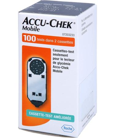 Accu-Chek Mobile Test Cassette 100 ST - Reliable Blood Glucose Monitoring | International Shipping Available - Buy Online on GoSupps.com