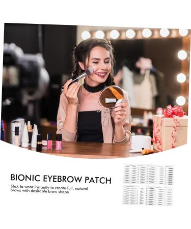 MAGICLULU 30 Sheets Imitation Eco Eyebrow Sticker Ladies Brow 3d Eyebrow Lines Transfer Stickers Cosmetic - Buy Online on GoSupps.com