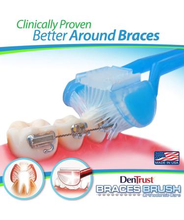 Buy Original 3-Sided DenTrust Toothbrush - Clinically Proven Electric Brush 6-Pack for Adults - Best International Shipping - Buy Online on GoSupps.com