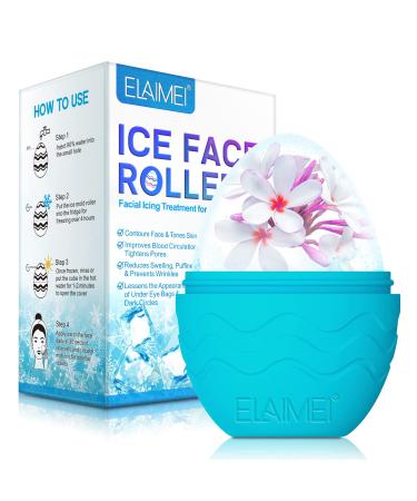 Ice Face Roller Mold Reusable: Reduce Eye Bags Dark Circles Silicone Ice Mold for Face Skin Care