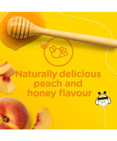 Zarbee's Baby Soothing Cough Syrup Sore Throat Relief Naturally Sourced Honey Dye-Free Peach & Honey Flavour 59 mL - Buy Online on GoSupps.com