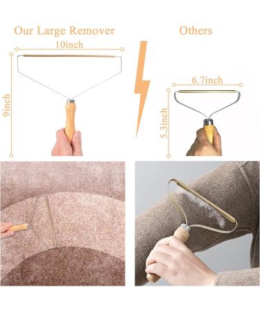 Large 9 X 10 Inch Carpet Rake Pet Hair Remover Tool - Pro Lint Remover UK for Sofa, Furniture & Stairs - Buy Online on GoSupps.com