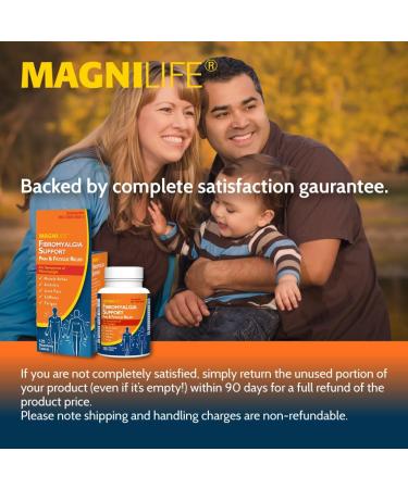 MagniLife Fibromyalgia Support Fast-Acting Relief Tablets - 125 Quick Dissolve Tablets - Buy Online on GoSupps.com