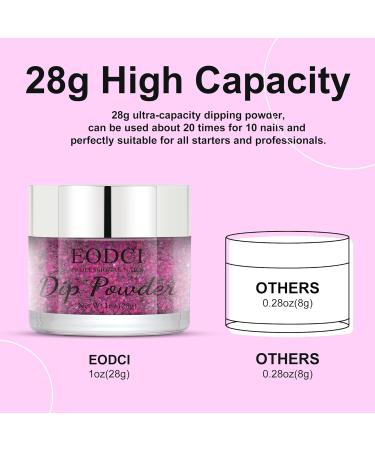 Poudre de trempage pour ongles rose fluo paillettes pour d butant manucure bricolage maison cadeau pas besoin de lampe ongles Hot Pink-Sparkle - Buy Online on GoSupps.com
