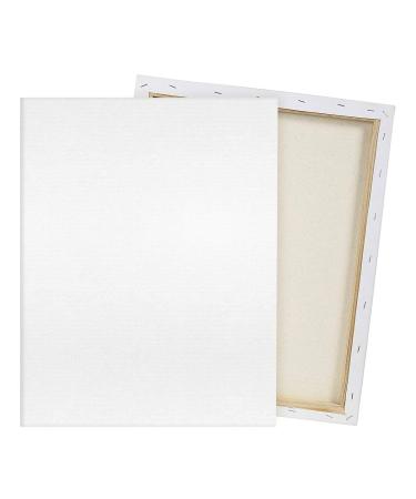 Pre Stretched Canvas 18x24 2 Pack Large Stretched Canvases for Painting Four fold Acrylic Titanium Priming Blank Canvas Boards for Painting