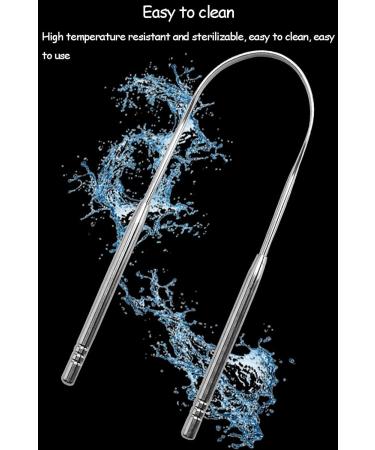 High-Quality Tongue Scraper & Cleaner - Combat Bad Breath & Enhance Oral Hygiene | 13x5cm - Buy Online on GoSupps.com