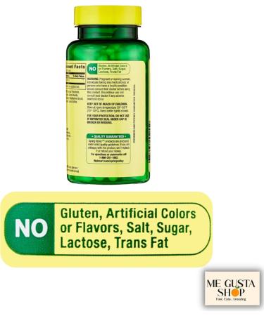 L-Theanine Spring Valley 100 mg Support 100 Count + me Gusta Sticker - Buy Online on GoSupps.com