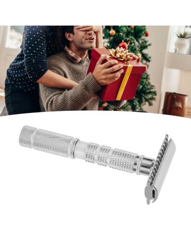 Ergonomic Rust-Resistant Manual Razor Grip | Retro Safety Razor for Men - Ideal for Home Hairdressing & Travel Gifts - Buy Online on GoSupps.com