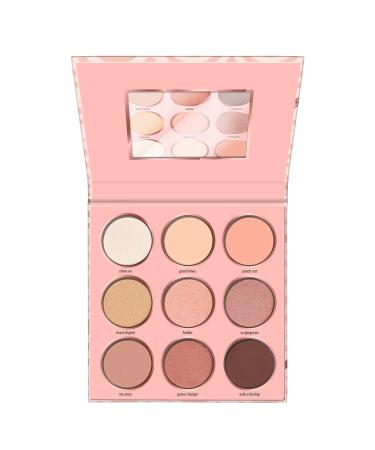 Essence love what you do eyeshadow palette eyeshadow multicolored long -lasting matt seemingly shimmering vegan nanoparticles free without perfume (13.5g)