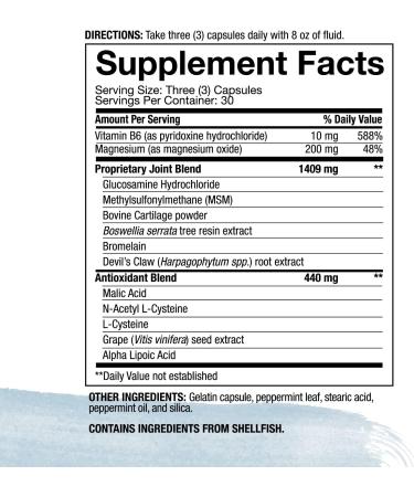 4Life Fibro AMJ Day Time Formula - Supports Muscle, Bone, and Joint Health - 90 Capsules - Buy Online on GoSupps.com