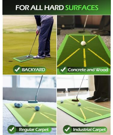 Swing Detection Golf Training Mat - Improve Swing Path and Hitting Posture with this Advanced Golf Swing Trainer Aid - Great Gift for Golfers - Buy Online on GoSupps.com