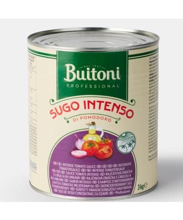 BUITONI Sauce Tomate Intense 3kg - Avec Morceaux - Concentr e aux Oignons - Pr te- -l'Emploi - D j Assaisonn e - Tomates 100% Espagnoles - Sugo Intenso di Pomodoro - Bo te de 3 Kg Sauce tomate concentr e aux oignons 3kg - Buy Online on GoSupps.com