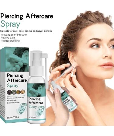 Piercing Aftercare Spray Solution After Care Cleanser For Ear Piercing Cleaning Supplies To Cleanse And Soothe Swelling Irritated Skins Cleansing Treatments Soothing Mist For Ear Nose Tongue Piercings - Buy Online on GoSupps.com