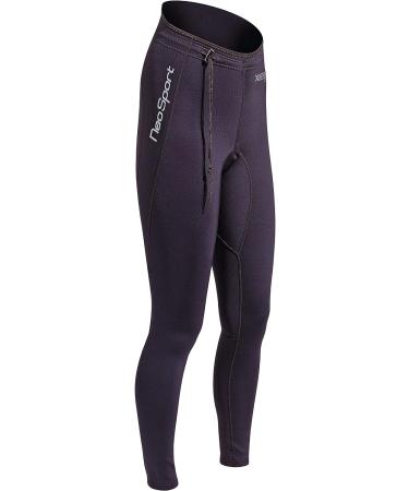 Neo-Sport XSPAN 1.5mm Wetsuit Pants - Unisex Design for Watersports, Swimming, SCUBA, Surfing - X-Large Black - Buy Online on GoSupps.com