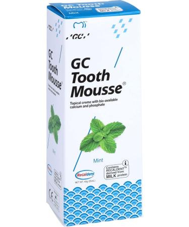 GC Tooth Mousse Peppermint 40g - Premium Dental Care for Remineralization | International Shipping Available - Buy Online on GoSupps.com