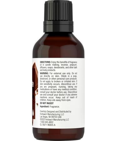 Horb ach Chocolate Fragrance Oil 1 fl oz | Premium Grade for Diffusers Candles Soap Making & DIY Projects - Buy Online on GoSupps.com