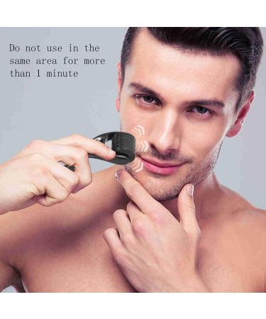 Hair Growth Serum 0.5MM Beard Derma Roller Natural Hair Density Essential Oil Ginger Hair Oil for Hair Rapid Growth and Thickening Gifts for Men and Women - Buy Online on GoSupps.com