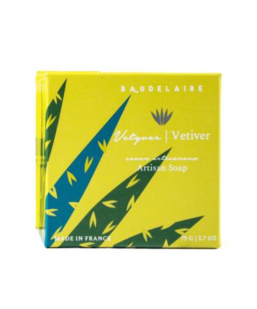 Provence Sante Vetiver Gift Soap 2 Bar Set 2.7 Ounce
