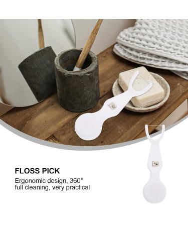Reusable Floss Pick - Y-Shaped Holder for Teeth - Travel-Friendly Tooth Flosser - Flossing Made Easy - Buy Online on GoSupps.com