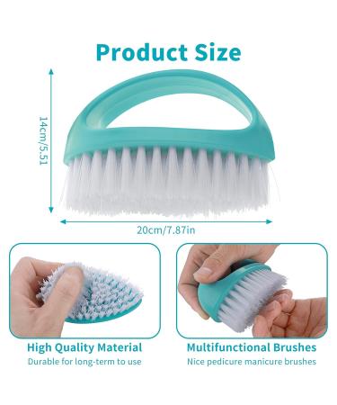 Buy Cobee 2 Pack Hand Nail Brush - Stiff Bristles for Deep Cleaning Fingernails & Toes - Durable Nail Brush for Men & Mechanics (Red & Blue) - Buy Online on GoSupps.com