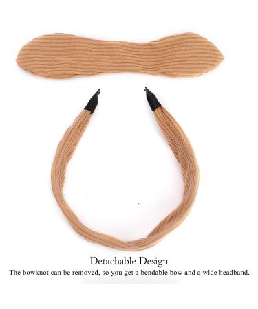 Wecoe 6 Pack Cute Knotted Headbands for Women - Fashion Wide Headbands in Solid Colors - Hair Accessories for Girls and Women - Set of 2 - Buy Online on GoSupps.com