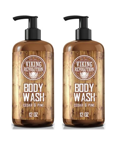 Viking Revolution Men's Body Wash - Sandalwood Body Wash for Men - Mens  Natural Body Wash with Vitamin E and Rosemary Oil - Mens Shower Gel Liquid  Soap - Sandalwood Mens Bodywash (