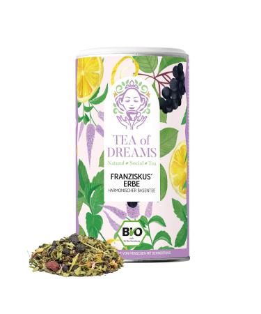 Tea of Dreams Basentee Organic | "Fran ois Patrimoine" | with selected berries and herbs | Loose Leaf Tea | 30 g