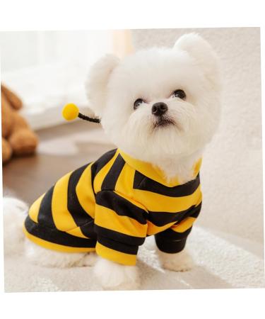 XL Funny Bumblebee Dog Costume - Cute Hoodie Pet Outfit for Christmas - Humble Bee Dog Clothing - Buy Online on GoSupps.com