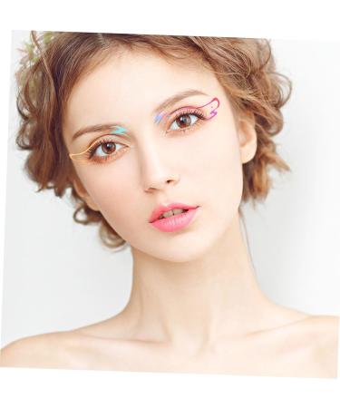  IWOWHERO 5 Sheets of eyeliner stickers temporary eyeliner stickers butterfly eyeshadow stickers eyeliner stickers makeup stickers eye tattoos stickers eyeliner tattoos eye stickers - Buy Online on GoSupps.com