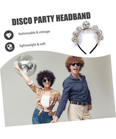 Yardenfun Stage Prop Party Supplies Hair Decoration Hair Accessories for Woman Hairband for Party Disco Ball Headband Party Hairband Party Decorative Hairband Women Headband Unique Headband - Buy Online on GoSupps.com