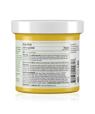 Alba Botanica Acnedote Anti-Pimple Pads - Maximum Strength 60 Textured Pads for Clear Skin - Buy Online on GoSupps.com