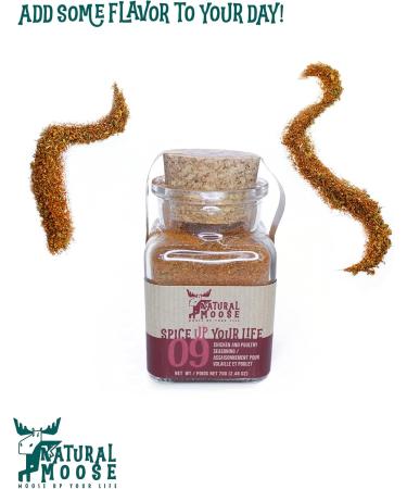 Natural Moose | 100% All Natural Herb & Spices | Chicken & Poultry | 80g Chicken & Poultry 80 g (Pack of 1) - Buy Online on GoSupps.com