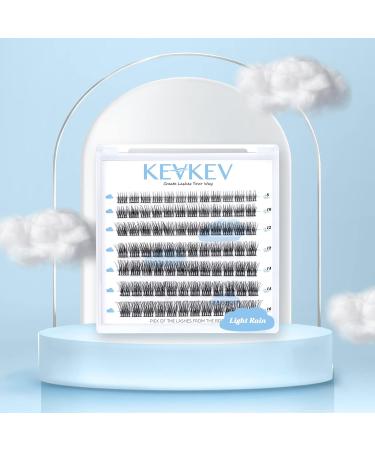 Lash Clusters 84 Pcs DIY Cluster Eyelash Extensions | Individual Soft & Comfortable C-Mix (8-16mm) Light Rain - Buy Online on GoSupps.com