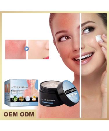  Lambo After-Sun Milk - Organic Moisturizing Cream Soothing and Hydrating Repairs Sunburn and Scars | Aloe Vera Gel for Face Hair and Body Lambo - Buy Online on GoSupps.com