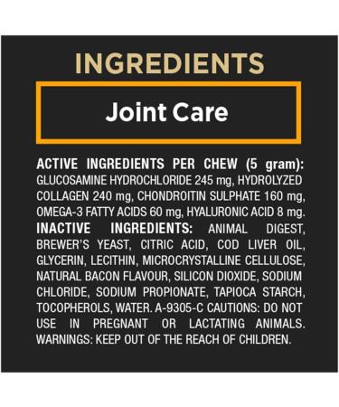 Purina Pro Plan Veterinary Supplements Dog Supplement Joint Care Medium/Large Canine Joint Support - 150 g Pouch (1 Pack) - Buy Online on GoSupps.com