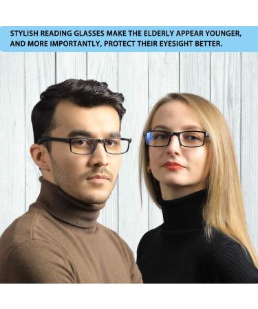 LUFF Foldable Reading Glasses for Men & Women | Anti Blue Light 3.0X | International Shipping Available - Buy Online on GoSupps.com