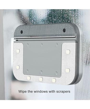 Window Cleaner Double Sided Window Cleaner Glass Wiper Magnetic Window Cleaner Large Handle Double Sided High Safety Sturdy Plastic Window Cleaning Tool for 3 to 10mm Glasses - Buy Online on GoSupps.com