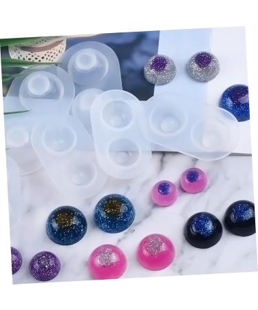18 Pcs Eye Mold Keychain Tool De para Gelatinas Clear Epoxy Silicone Casting Molds Eyeball Silicone Doll Eyes Casting Molds Eyeball Casting Tools Crystal - Buy Online on GoSupps.com