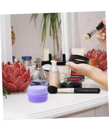 minkissy 5 Sets Cream Box Travel Container for Cream Makeup Cream Jar Travel Empty Cream Jar Salve Jar Tuile Molds Silicone Small Lip Balm Container Care Storage Box Silica Gel Miss Purple - Buy Online on GoSupps.com