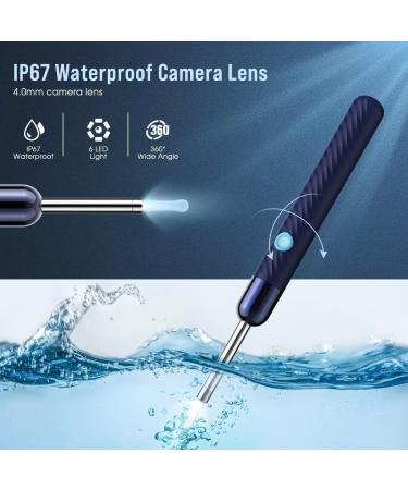 Podero Ear Wax Removal Kit with 1080P Camera - Ear Cleaner for iPhone, iPad, Android Phones - Black - Buy Online on GoSupps.com
