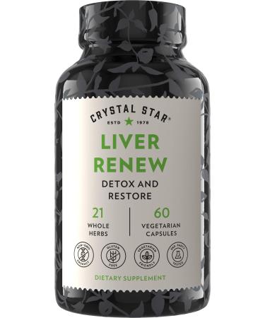 Crystal Star Liver Renew 60 Vegetarian Capsules