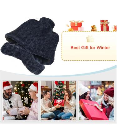 Topspitgo Electric-Free Foot Warmer - Fluffy Hot Water Bottle for Adults & Kids - Dark Cyan - Perfect for Home & Office Use - Buy Online on GoSupps.com