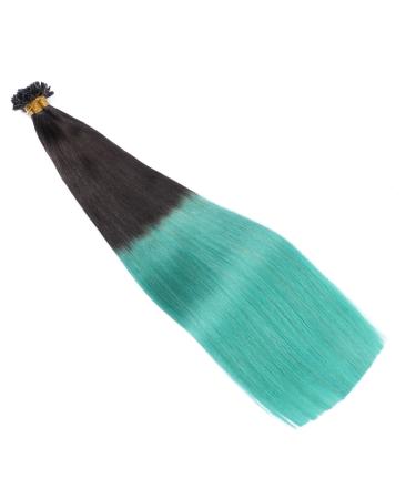 Buy Novon 100% Remy Hair Extensions - Keratin U-Tip Bonding 1b/Sky Ombre 60cm - 250 Strands - Premium Quality - Buy Online on GoSupps.com