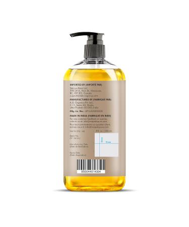 Buy Majestic Pure USDA Organic Castor Oil - 100% Pure Cold Pressed Hexane Free - Stimulate Hair Eyelash & Eyebrow Growth - Nourishing Body & Carrier Oil - 8 Fl Oz - Buy Online on GoSupps.com