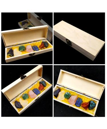 Yoga Decor 2pcs Crystals Chakra Stones Cluster Rock Ore Fish Tank Decor | Toyvian - Buy Online on GoSupps.com