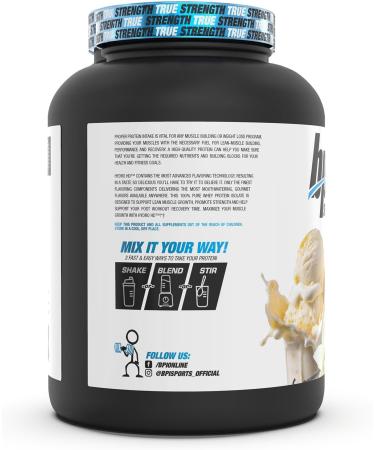 Buy BPI Sports Hydro HD 100% Hydrolyzed Whey Protein Powder - 25g Protein Low Carb Fast Absorbing - Vanilla Ice Cream (68 Servings) | International Shipping Available - Buy Online on GoSupps.com