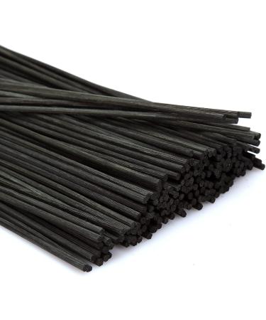 Tomcenxi Black Reed Diffuser Sticks - 19 cm Natural Rattan Aroma Sticks for Essential Oils | Perfect for Home & Office - Buy Online on GoSupps.com