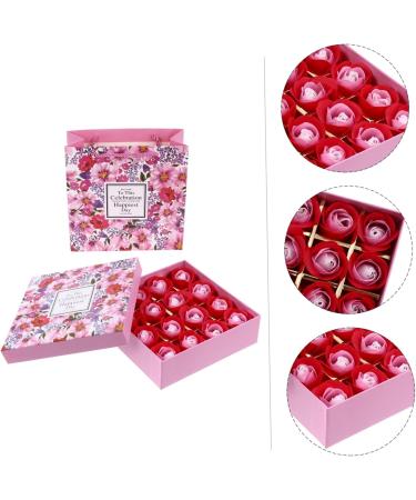Beaupretty 2 Boxes Rose Soap Rose Petals Mom Birthday Christmas Rose Petals Plant Essential Oil Soap Wedding Petals Rose Body Flowers Scented Soaps - Buy Online on GoSupps.com